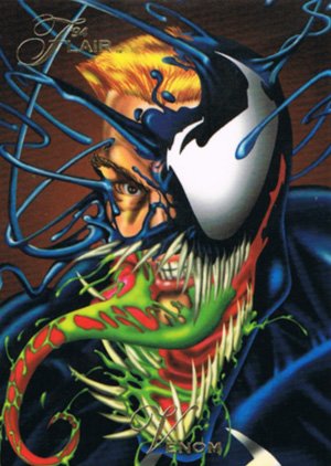 Fleer Marvel Annual Flair '94 Base Card 61 Venom