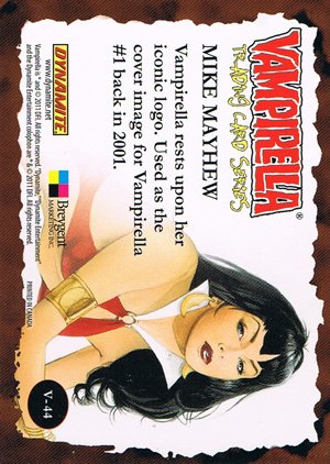 Breygent Marketing Vampirella Base Card V-44 Mike Mayhew