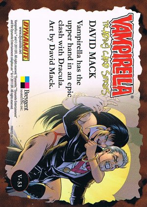 Breygent Marketing Vampirella Base Card V-53 David Mack