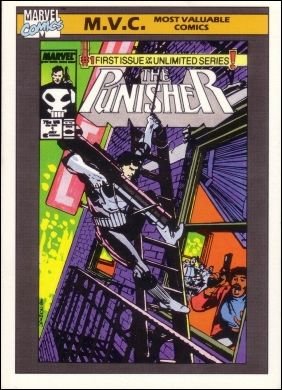 Impel Marvel Universe I Base Card 127 The Punisher Vol. 2 #1