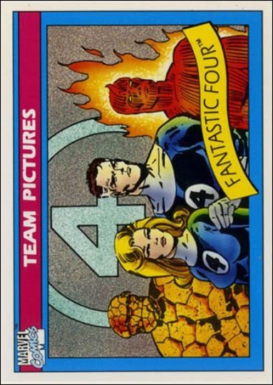 Impel Marvel Universe I Base Card 137 Fantastic Four