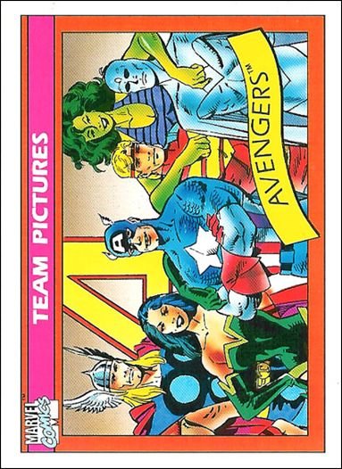 Impel Marvel Universe I Base Card 138 Avengers