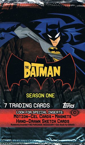 Topps Batman: Animated Series - Season One   Empty Wrapper