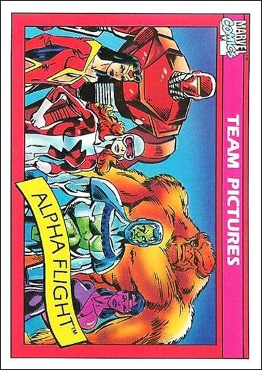 Impel Marvel Universe I Base Card 148 Alpha Flight