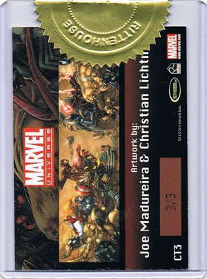 Rittenhouse Archives Marvel Universe Case Toppers CT3 