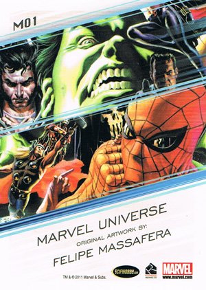 Rittenhouse Archives Marvel Universe Marvels Original Card MO1 Marvel Universe
