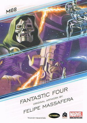 Rittenhouse Archives Marvel Universe Marvels Original Card MO8 Fantastic Four