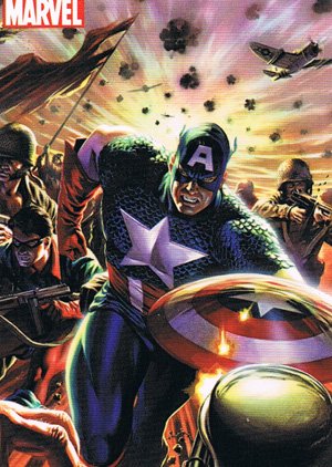 Rittenhouse Archives Marvel Universe Marvels Original Card MO2 Captain America