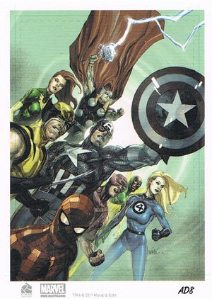 Rittenhouse Archives Marvel Universe Artist Draft Card AD8 Secret Invasion