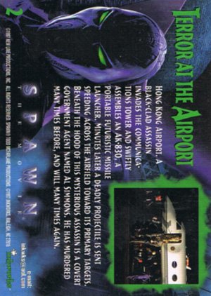 Inkworks Spawn the Movie Base Card 2 Terror at the Airport