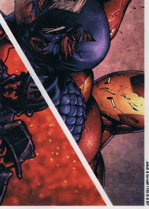 Rittenhouse Archives Marvel Universe Parallel Card 46 Civil War