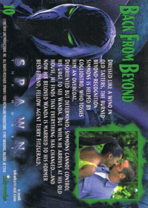 Inkworks Spawn the Movie Base Card 10 Back From Beyond