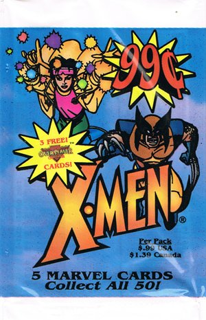 Fleer/Skybox X-Men .99   Empty Wrapper