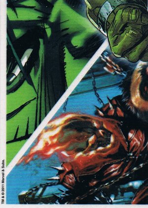 Rittenhouse Archives Marvel Universe Parallel Card 55 World War Hulk