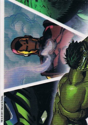 Rittenhouse Archives Marvel Universe Parallel Card 56 World War Hulk