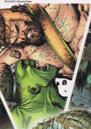 Rittenhouse Archives Marvel Universe Parallel Card 60 World War Hulk