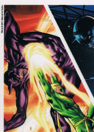Rittenhouse Archives Marvel Universe Parallel Card 75 Shadowland