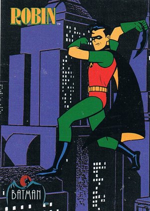 Topps Batman: The Animated Series Base Card 3 Robin