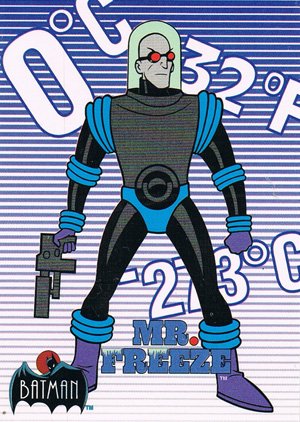 Topps Batman: The Animated Series Base Card 32 Mr. Freeze