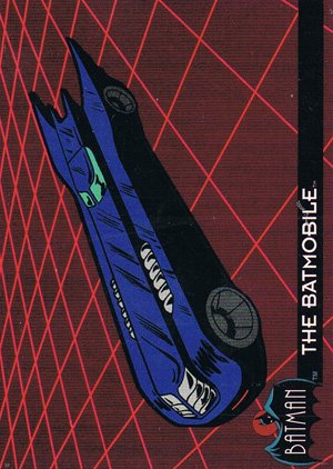 Topps Batman: The Animated Series Base Card 41 The Batmobile
