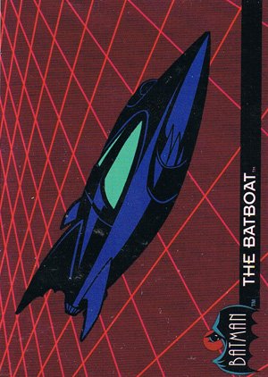 Topps Batman: The Animated Series Base Card 43 The Batboat