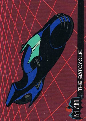 Topps Batman: The Animated Series Base Card 44 The Batcycle