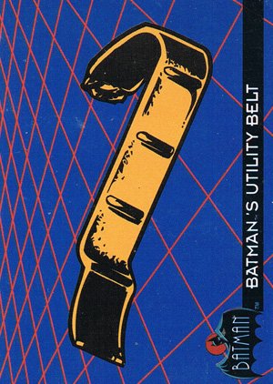 Topps Batman: The Animated Series Base Card 48 Batman's Utility Belt