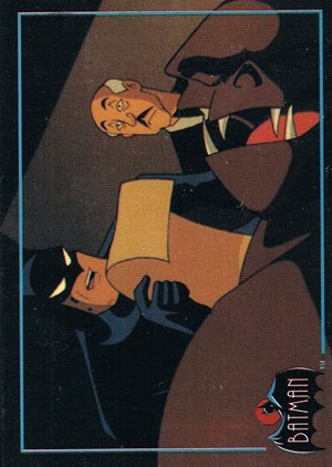 Topps Batman: The Animated Series Base Card 60 Batman's scientific efforts pay off
