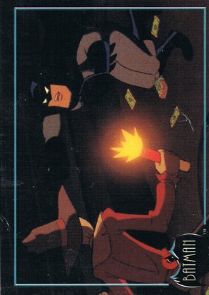 Topps Batman: The Animated Series Base Card 62 The criminal known as Scarecrow