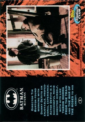 Topps Batman: The Animated Series 2   Danny DeVito Autograph Card