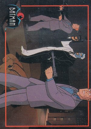 Topps Batman: The Animated Series 2 Base Card 101 A raid is underway at one of crime boss