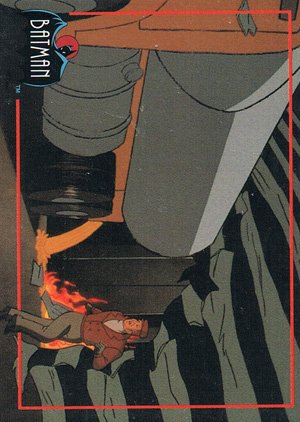 Topps Batman: The Animated Series 2 Base Card 129 As Red Claw's compound and the virus are