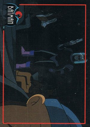 Topps Batman: The Animated Series 2 Base Card 132 A heavily armored truck smashes through
