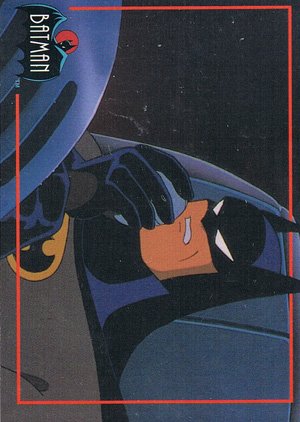Topps Batman: The Animated Series 2 Base Card 147 Batman tracks down Bell, one of Roland D