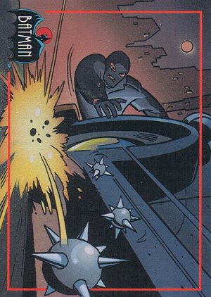 Topps Batman: The Animated Series 2 Base Card 165 After beating an entire gang of robbers,