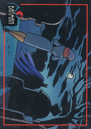 Topps Batman: The Animated Series 2 Base Card 167 As Batman visits the graves of his slain