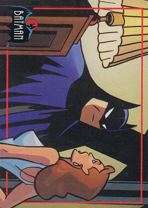 Topps Batman: The Animated Series 2 Base Card 176 Andrea Beaumont returns to her hotel roo