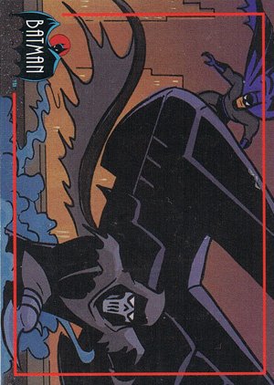 Topps Batman: The Animated Series 2 Base Card 177 The Phantasm arrives at Sal Valestra's t