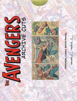 Rittenhouse Archives The Complete Avengers 1963-Present   Archive Cuts Card