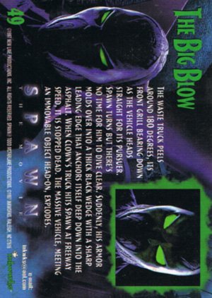 Inkworks Spawn the Movie Base Card 49 The Big Blow