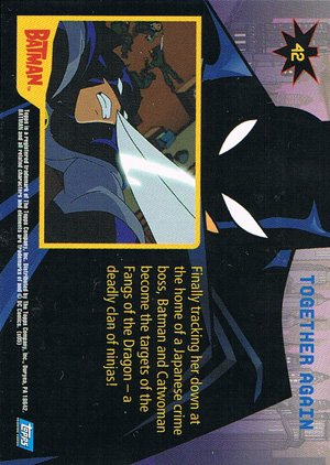 Topps Batman: Animated Series - Season One Base Card 42 Together Again