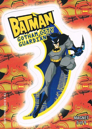 Topps Batman: Animated Series - Season One Magnets 5 Batman - Gotham City Guardian
