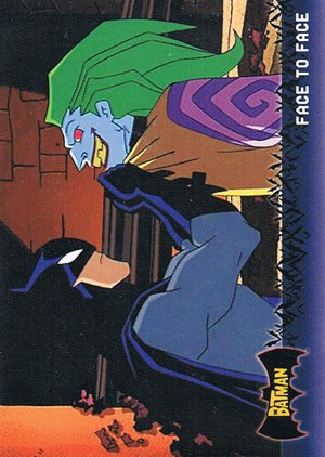 Topps Batman: Animated Series - Season One Base Card 2 Face to Face