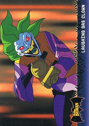 Topps Batman: Animated Series - Season One Base Card 3 Laughing Gas Clown