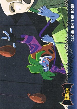 Topps Batman: Animated Series - Season One Base Card 5 Clown on the Edge