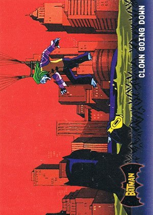 Topps Batman: Animated Series - Season One Base Card 7 Clown Going Down
