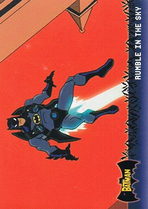 Topps Batman: Animated Series - Season One Base Card 48 Rumble in the Sky