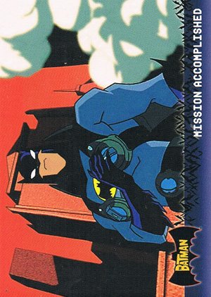 Topps Batman: Animated Series - Season One Base Card 50 Mission Accomplished