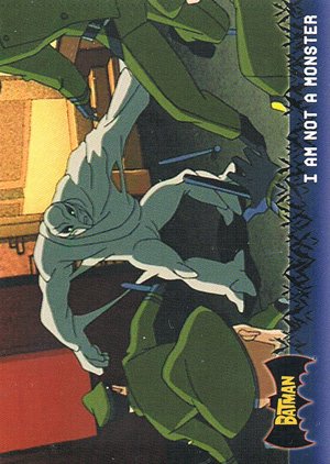 Topps Batman: Animated Series - Season One Base Card 85 I Am Not a Monster