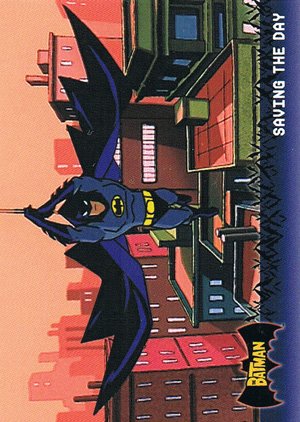 Topps Batman: Animated Series - Season One Base Card 87 Saving the Day